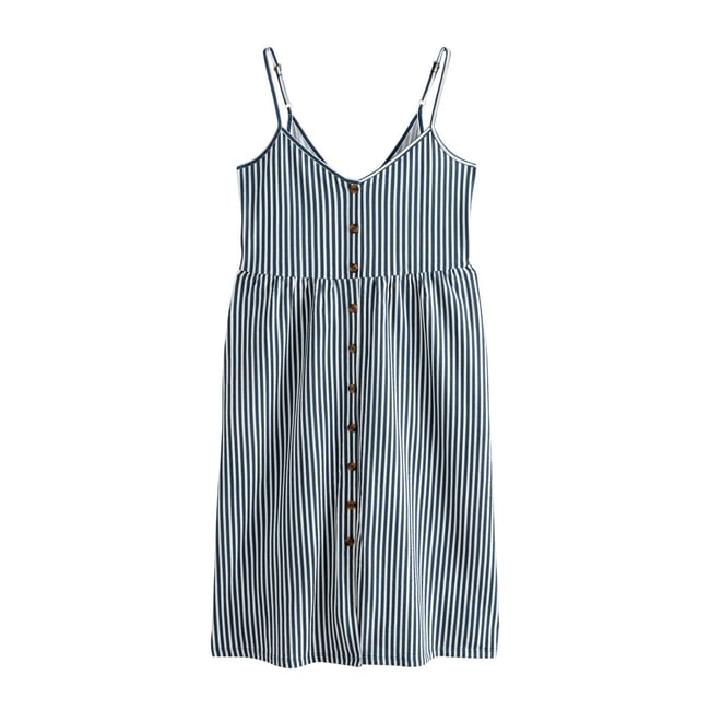 Robe mi-longue boutonnée en jersey - NEXT