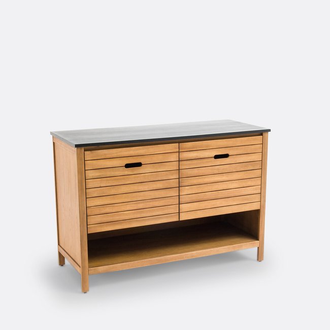 Saturne Acacia Bathroom Vanity Unit, 120cm acacia LA REDOUTE INTERIEURS