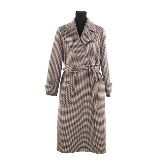 Manteau en laine - Très Bon État marron <span itemprop=