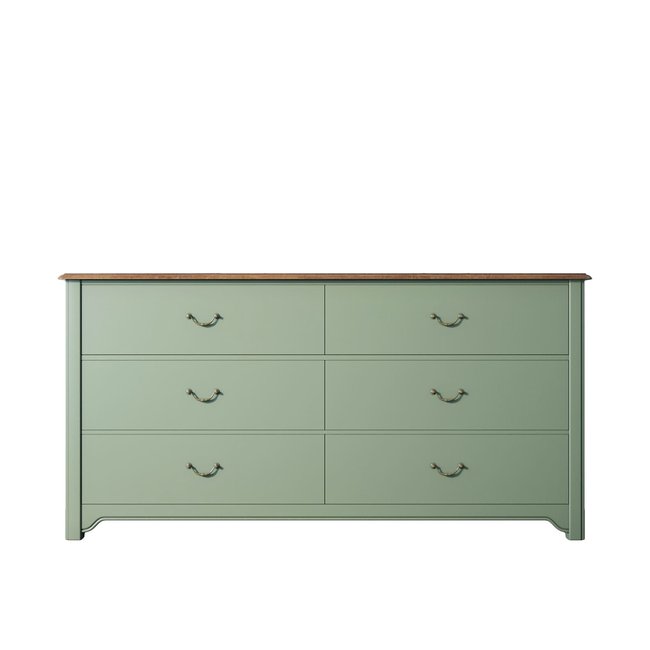 Комод на 6 ящиков оливковый SO'HOME