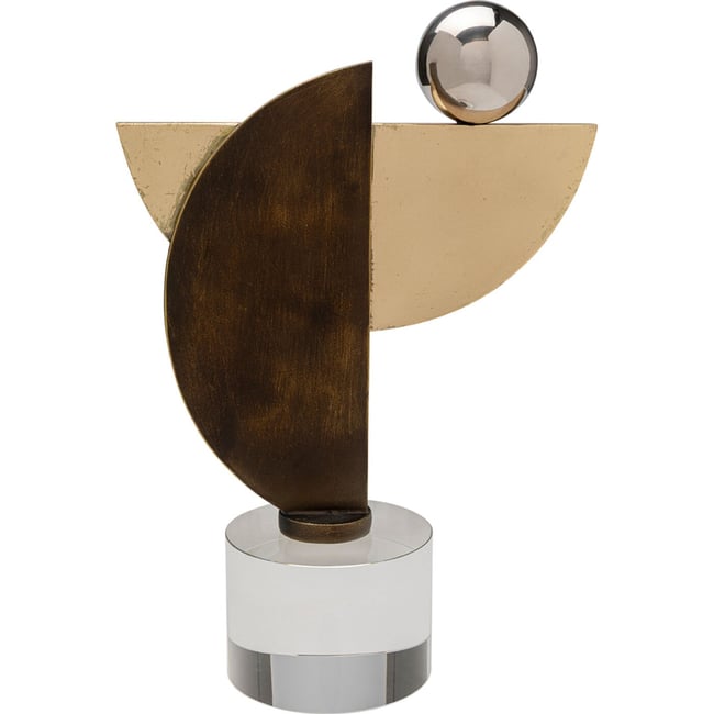 Déco en polyrésine et verre, VARIOUS Couleur marron <span itemprop=