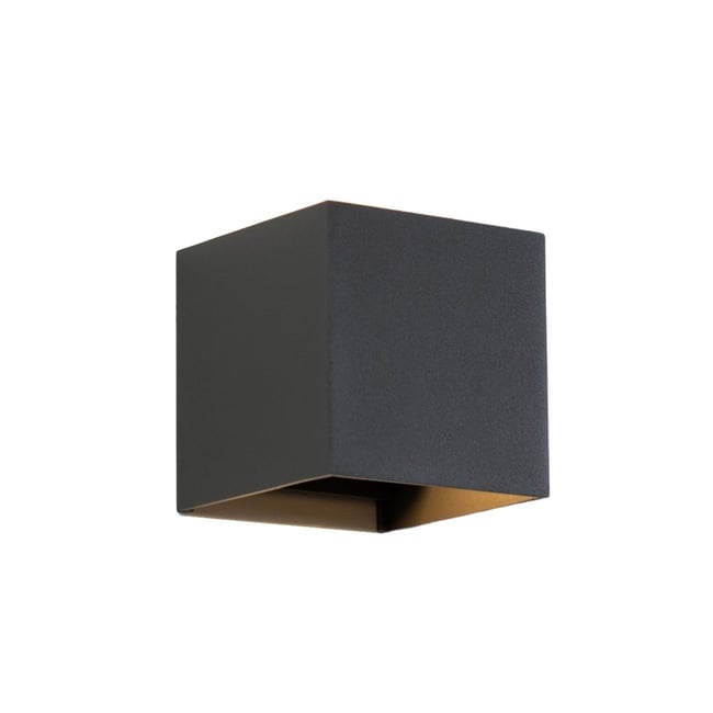 Applique LED réglable grise IP54 - CUBIC Couleur v002229 <span itemprop=