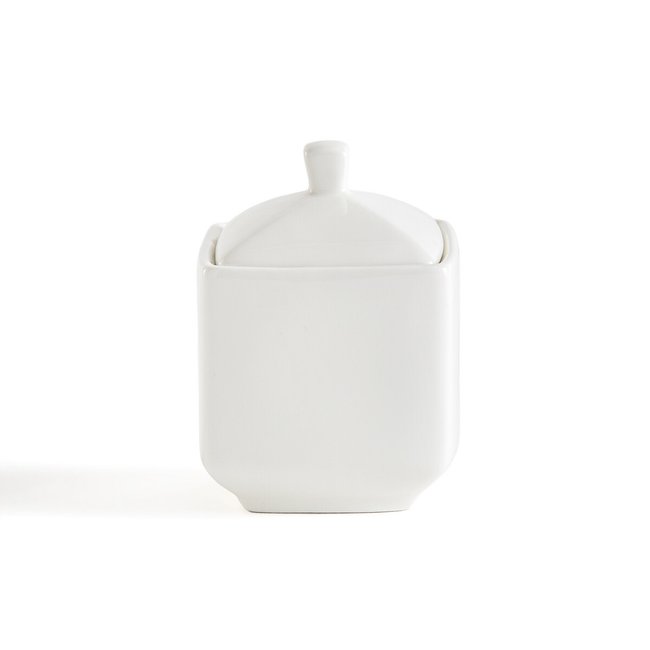 Hivane Porcelain Sugar Bowl, white, LA REDOUTE INTERIEURS