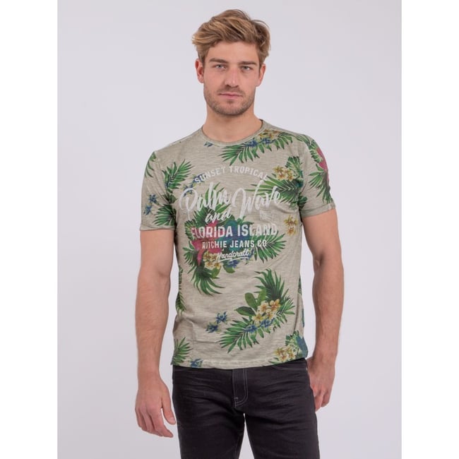 T-shirt Col Rond Pur Coton Nabane - RITCHIE