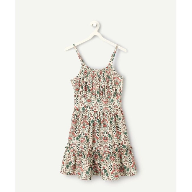 Vestido con tirantes finos estampado <span itemprop=