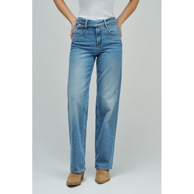 JEAN FAITH PUSH IN STRAIGHT bleu vintage <span itemprop=