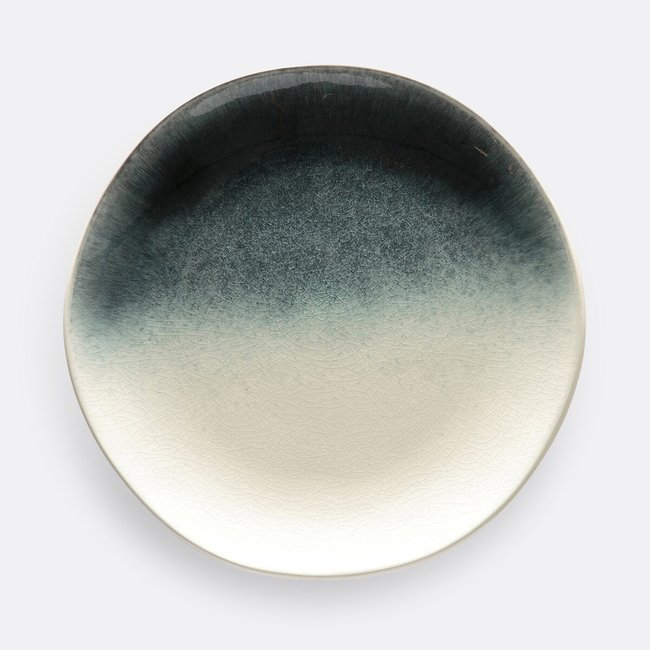 Set of 4 Waldou Gradient Sandstone Plates duck egg blue LA REDOUTE INTERIEURS