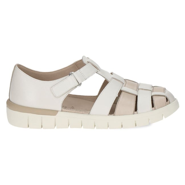 Sandales Talons Hauts Miss Sixty NILDA Cuir Blanc Cassé Taille 38 - Neuf Avec Boîte