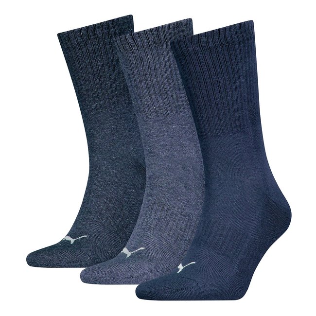 3 Paar weiche Socken blau <span itemprop=