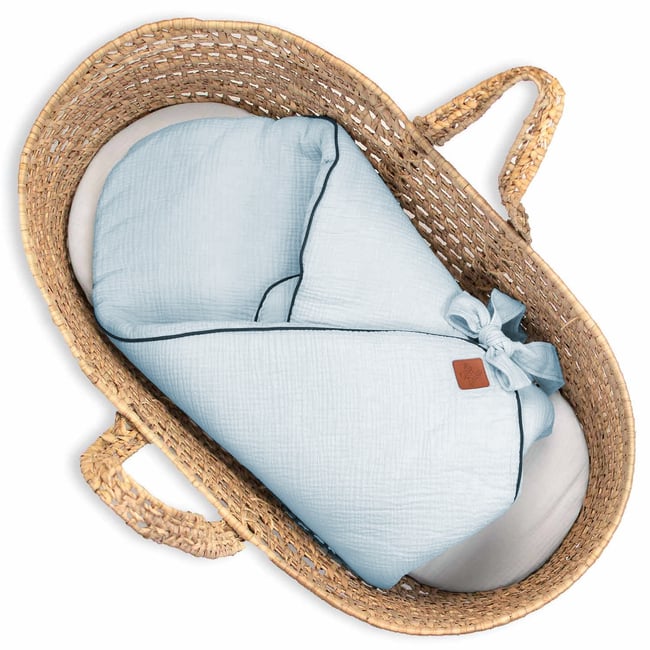 Gigoteuse d'emmaillotage en gaze de coton JEANNE - SEVIRA KIDS