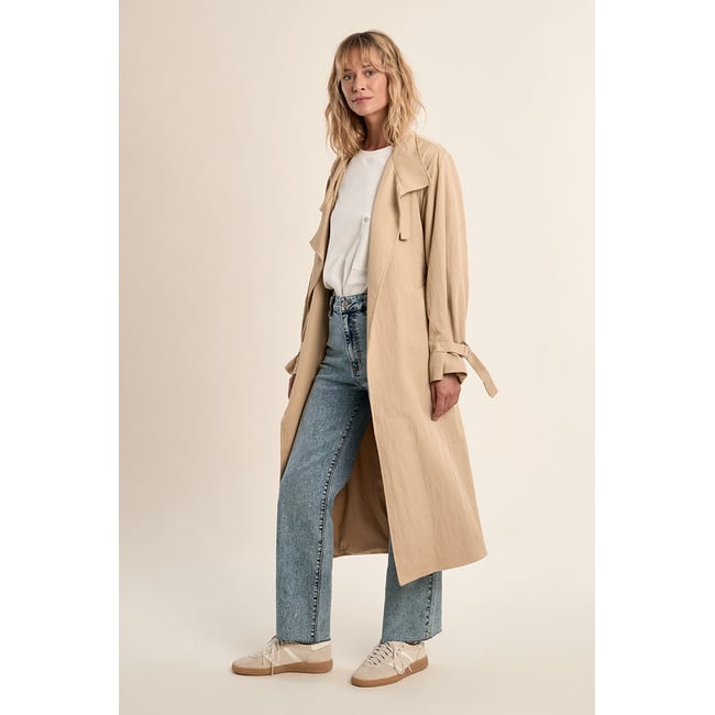 Trench-coat long v002235 <span itemprop=