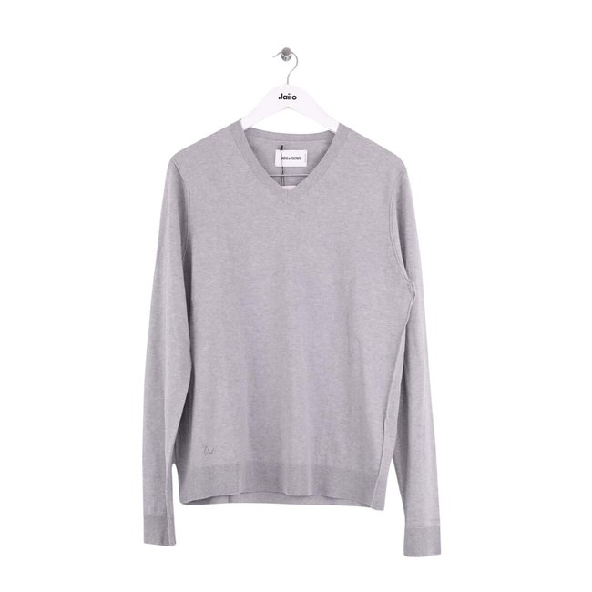 Pull - Très Bon État gris <span itemprop=
