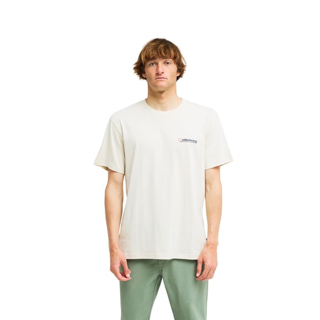T shirt manches courtes ABANDON beige oatmeal <span itemprop=