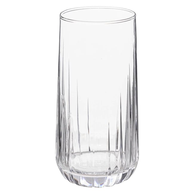 Lot de 6 verres hauts en verre DIEG'EAU Couleur transparent <span itemprop=