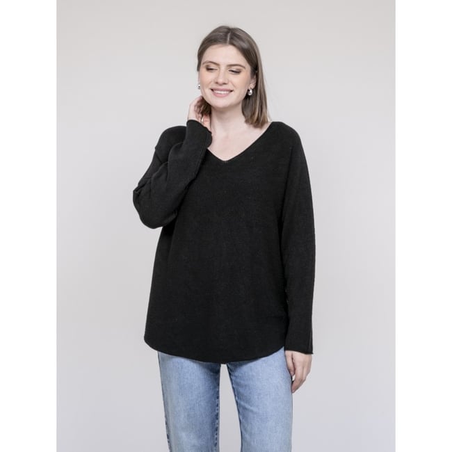 Pull Col V Kornelia - DONA LISA