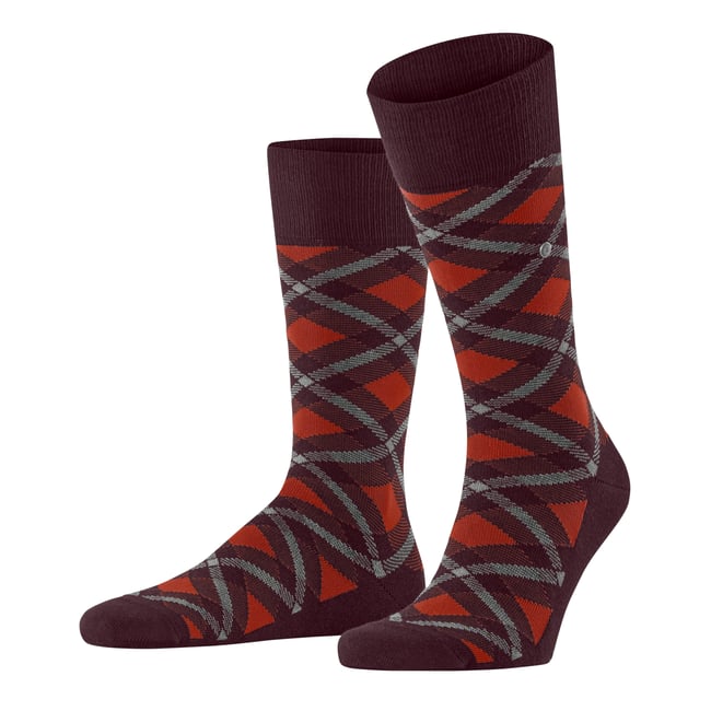 Chaussettes Tartan Opaque - BURLINGTON