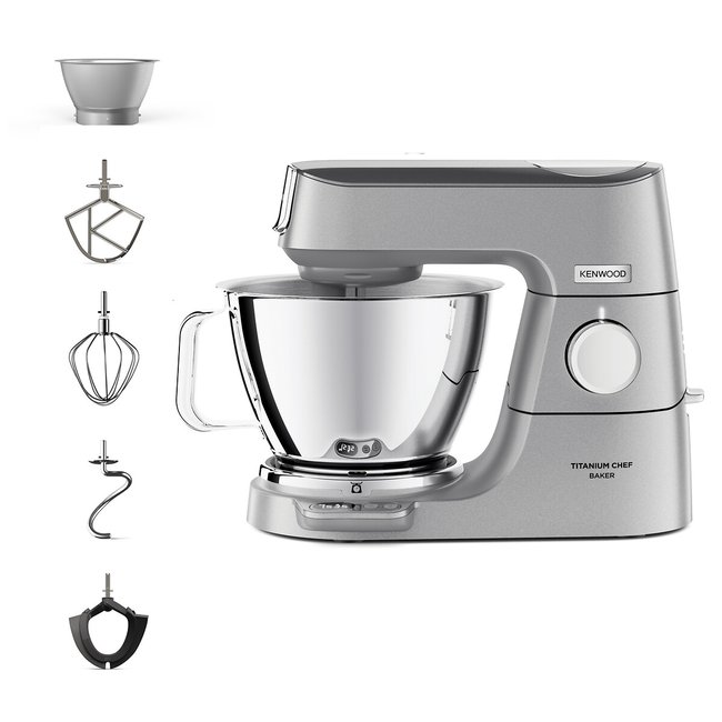 Robot pâtissier Titanium Chef Baker KVC85.004SI silver <span itemprop=