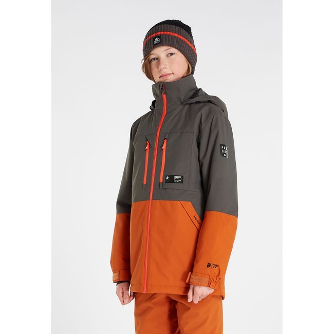 Veste de ski et de snowboard PRTLARS JR gris <span itemprop=