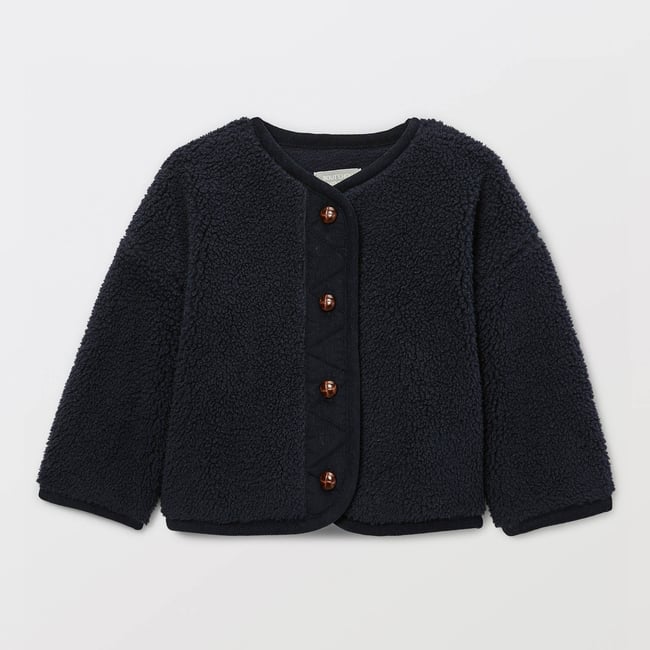 Veste unie en sherpa - BOUT'CHOU