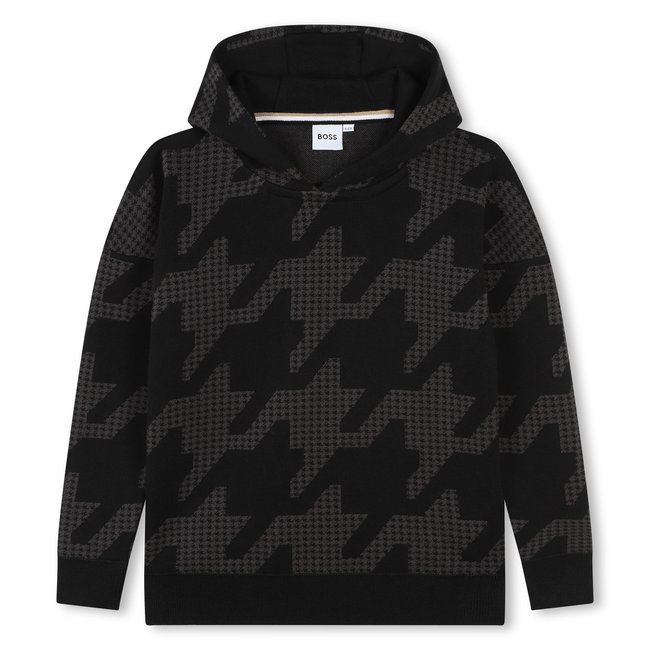 Pull à capuche black <span itemprop=