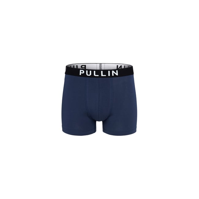 BOXER COURT COTON DRESS bleu <span itemprop=