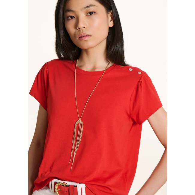 Collier sautoir light gold <span itemprop=