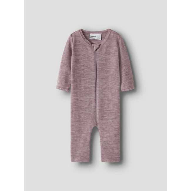 Grenouillère violet - toadstool <span itemprop=
