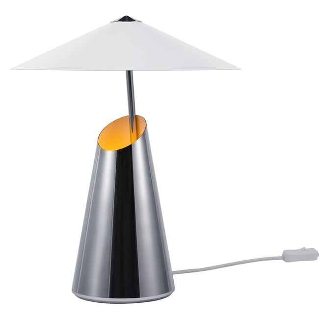 Lampe à poser abat-jour triangulaire en métal, TAIDO - DESIGN FOR THE PEOPLE