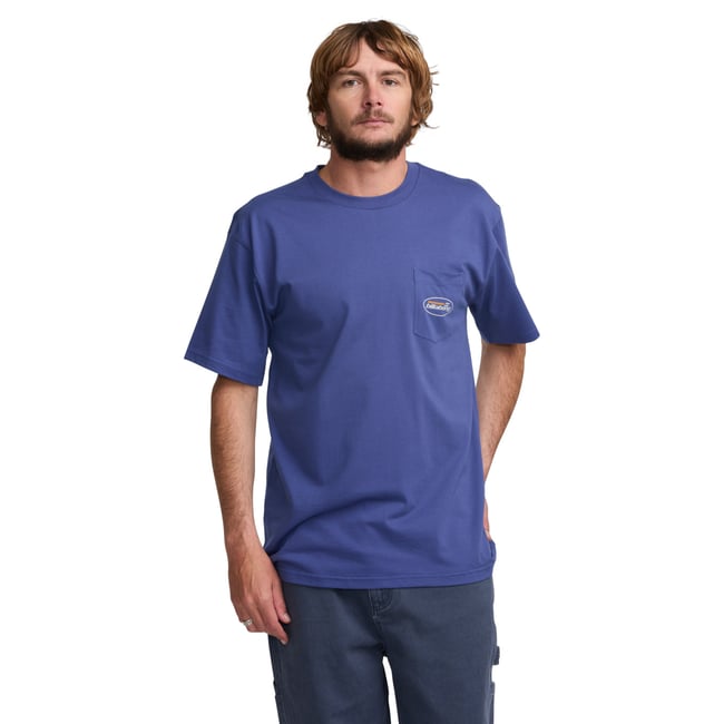 T-shirt à manches courtes BAD DOG violet deep blue <span itemprop=