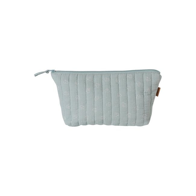 Trousse de toilette en gaze de coton Lapinou - VERTBAUDET