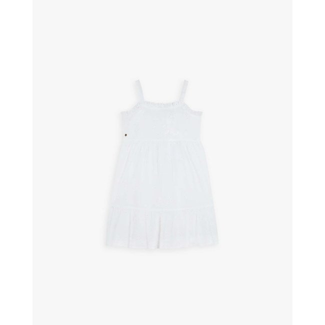 Robe en coton white <span itemprop=