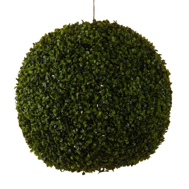 Plante artificielle Ø45 cm BOXWOOD BALL Couleur vert <span itemprop=