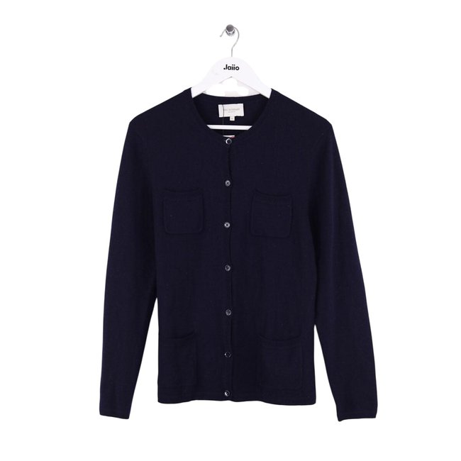 Cardigan - Très Bon État marine <span itemprop=