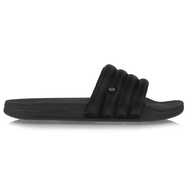 Mules claquettes souples, légères, résistantes à l'affaissement et durable. noir <span itemprop=