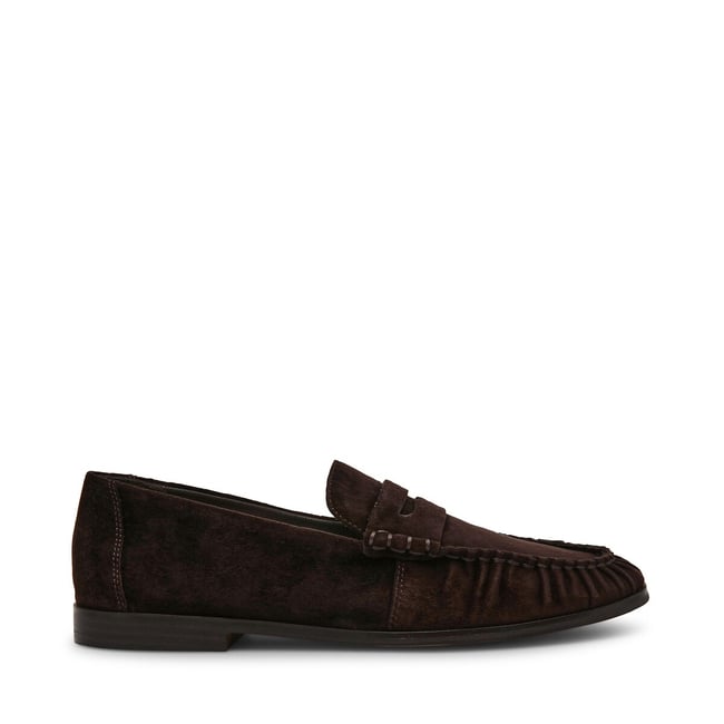 Mocasines de ante, MUSE-SM marrón <span itemprop=