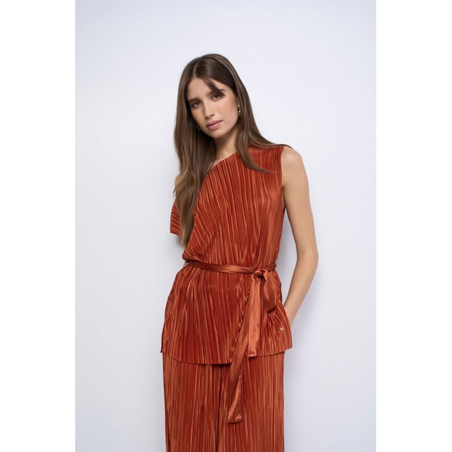 TOP PLISSÉ orange <span itemprop=