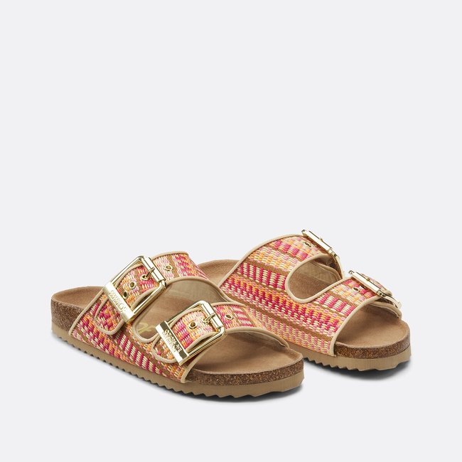 Platte fantasie muiltjes <span itemprop=