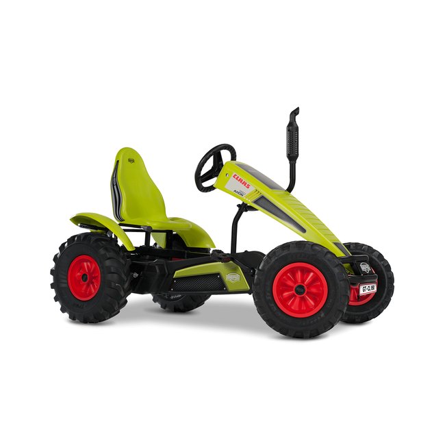 Kart à pédale électrique tracteur XXL CLAAS E-BFR vert <span itemprop=