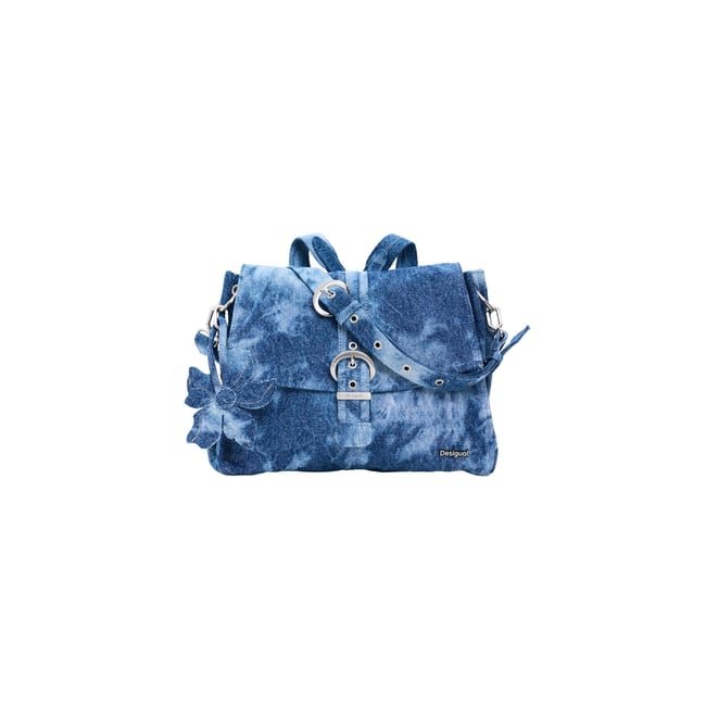 Sac en denim moyen bleu <span itemprop=