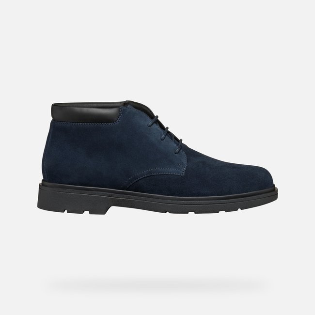 Bottines  U SPHERICA EC1 bleu marine <span itemprop=