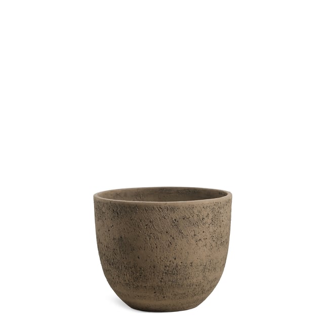 Cache-pot décoratif en ciment antique H25 TERRA - SIA DECO