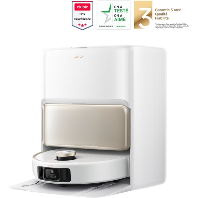 Robot Aspirateur Laveur V50 Ultra Complete - MOVA