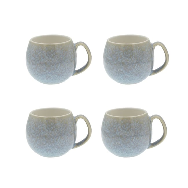 Lot de 4 tasses, BOREA Couleur bleu <span itemprop=