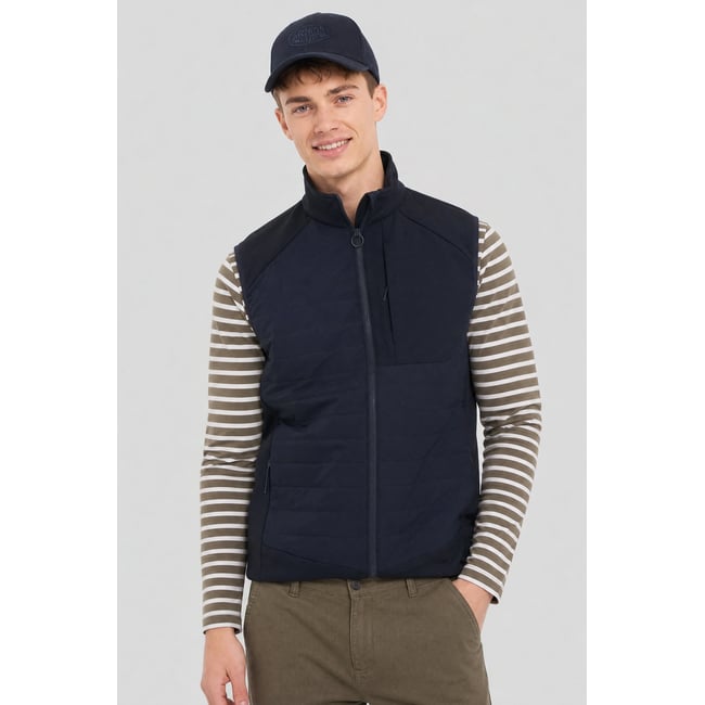 Veste sans manche PRESCO navy <span itemprop=