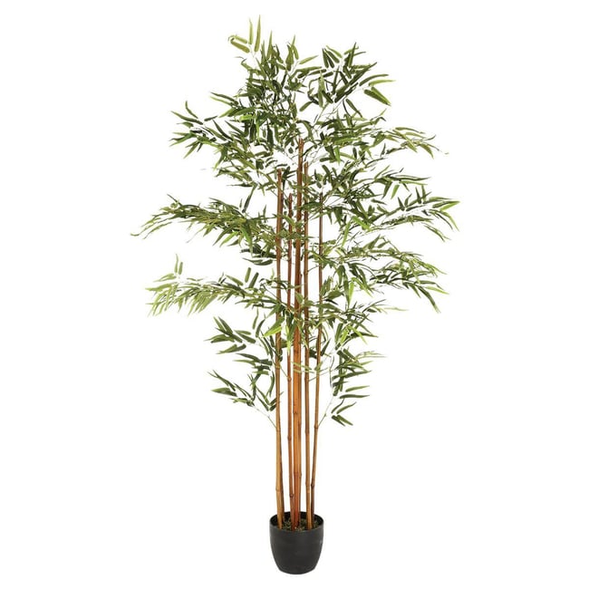 Atmosphera - Bambou Artificiel En Pot H90 Cm - Plante Décorative Réaliste Pour Intérieur
