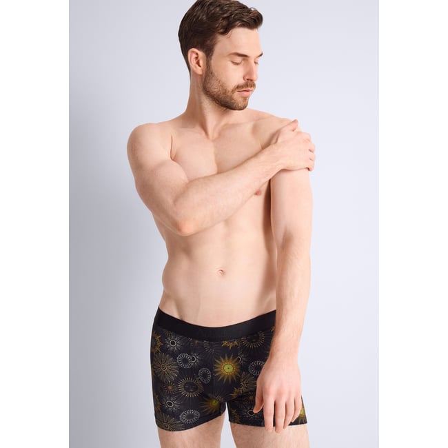 Boxer classique noir <span itemprop=