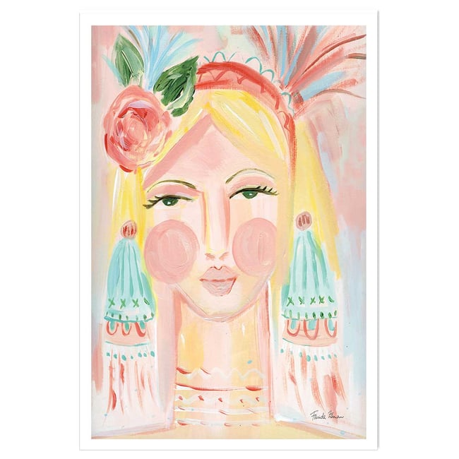 Affiche enfant visage - HEXOA