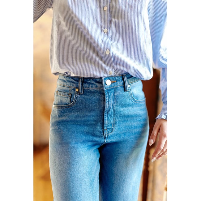 Jeans mom denim stretch ZEPHYR - LA PETITE ETOILE
