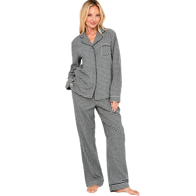 Pyjama pantalon chemise manches longues French Twin - SELMARK