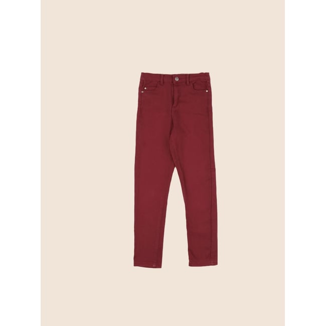 Pantalon - Etat satisfaisant rouge <span itemprop=